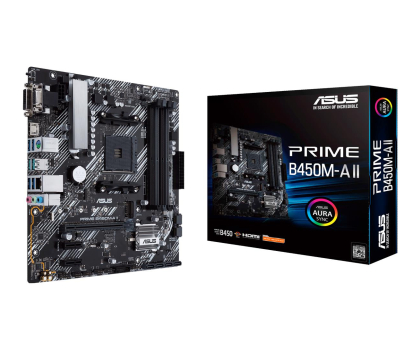 Płyta główna ASUS Płyta główna PRIME B450M-A II AM4 DDR4 HDMI/DVI/DSUB/M.2 mATX